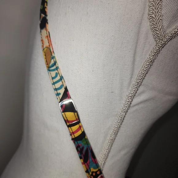 Vera Bradley Disney Parks Crossbody Bag Multicolor Floral Mickey Mouse Print - Picture 8 of 8